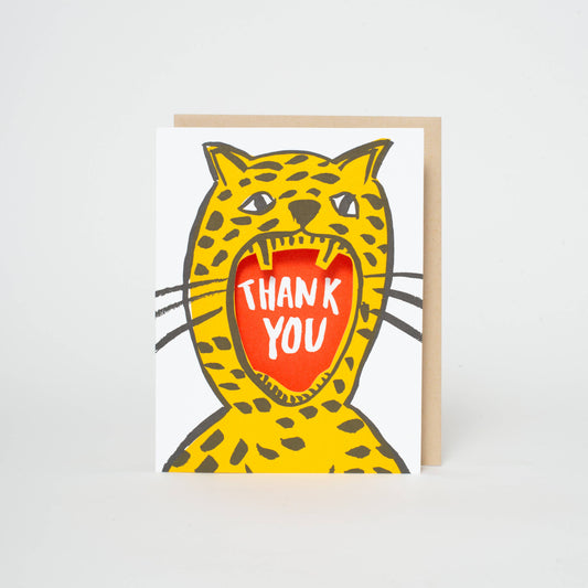 Roar! Thank You Card