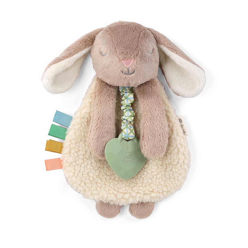 Itzy Friends Lovey Plush | Taupe Bunny