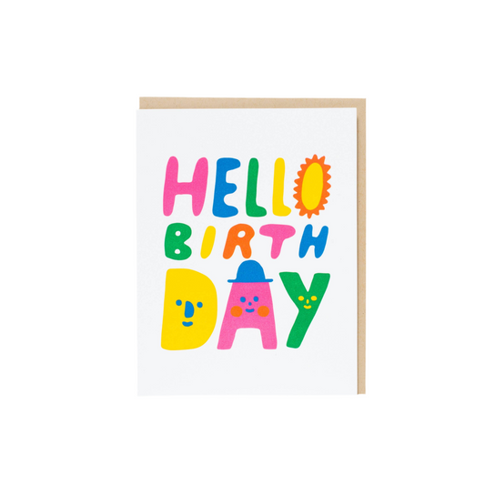 Hello Birthday Card