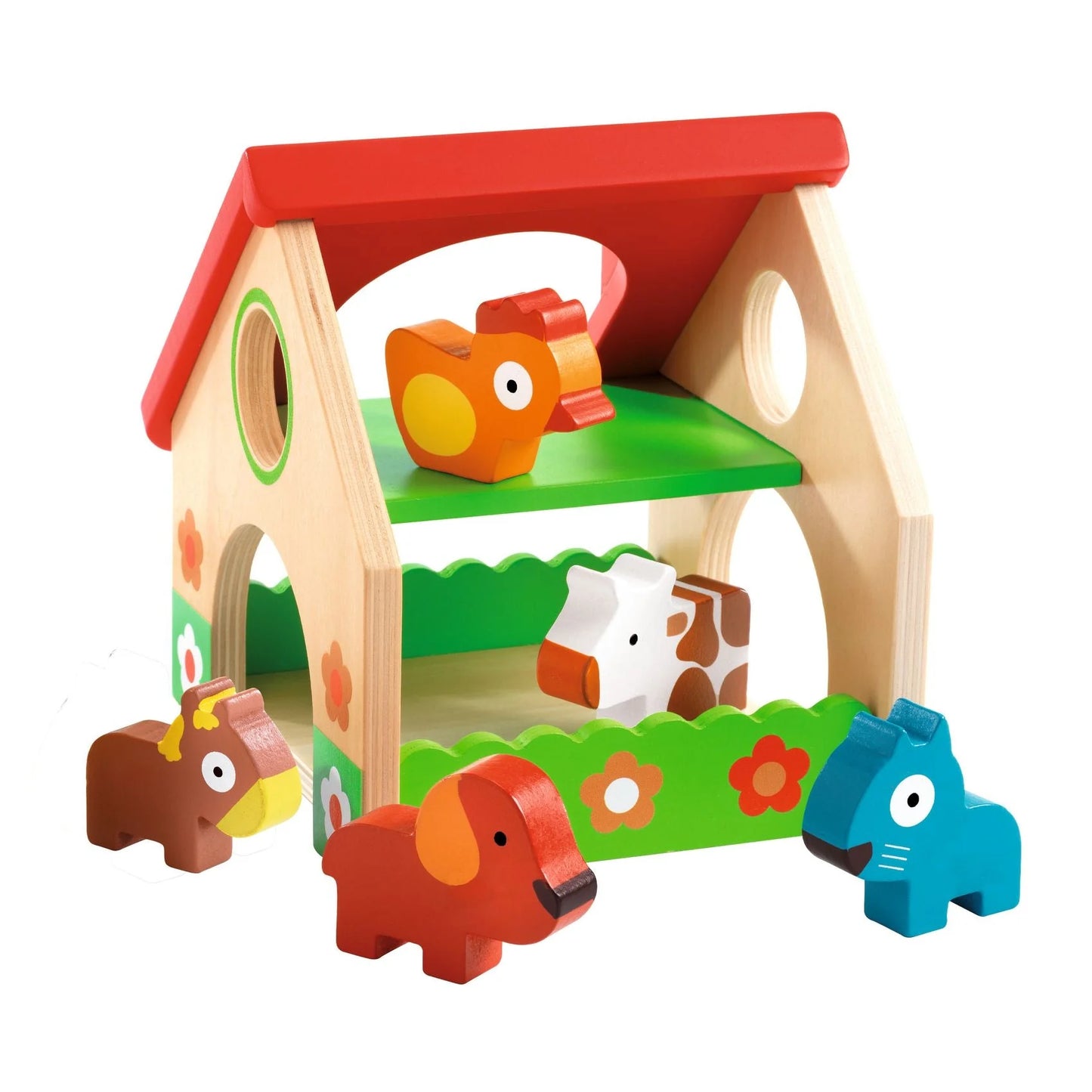 Minifarm Wood Farm Play Set