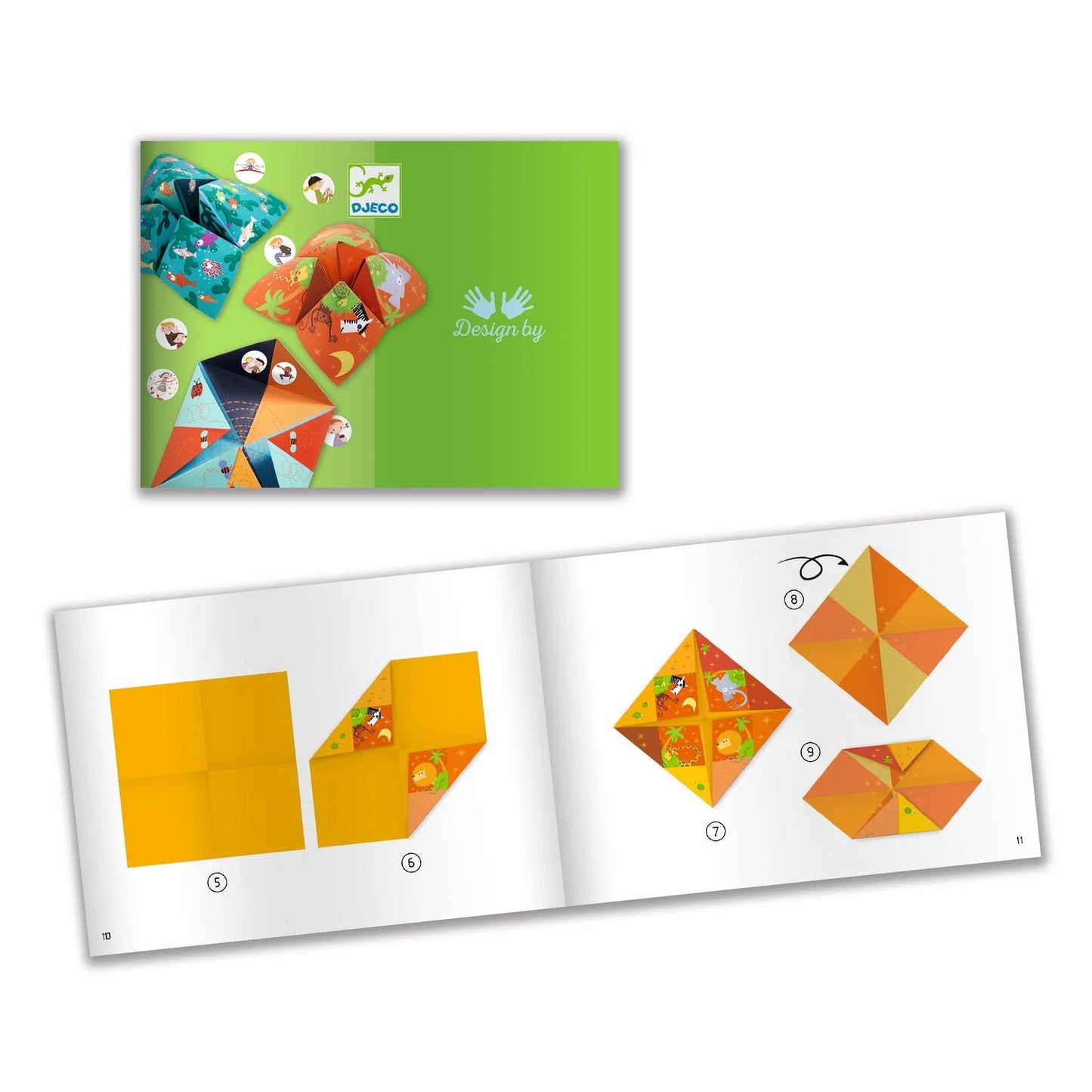 Animal Fortune Tellers Origami Paper Craft Kit