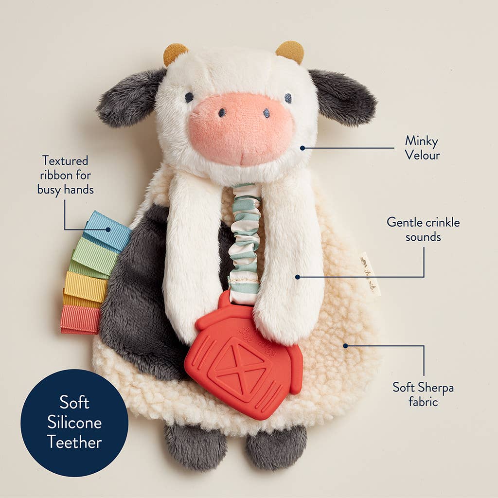 Itzy Friends Lovey Plush | Cow