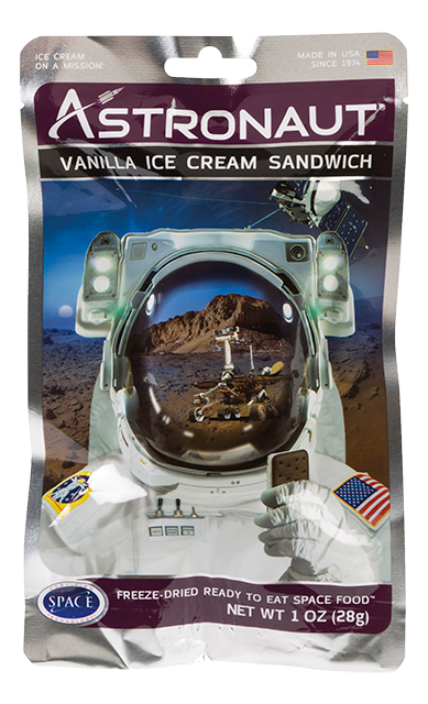 Astronaut Vanilla Ice Cream Sandwich