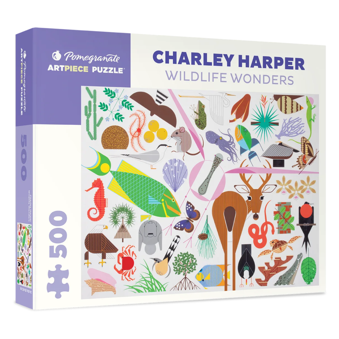 Charley Harper: Wildlife Wonders | 500 Piece Jigsaw Puzzle