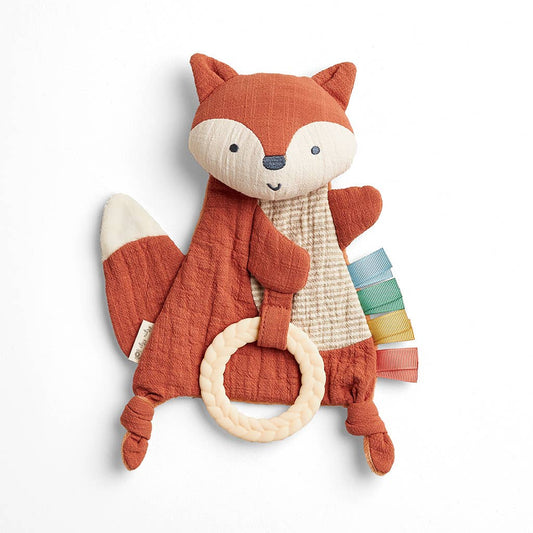 Fox Sensory Toy with Teether