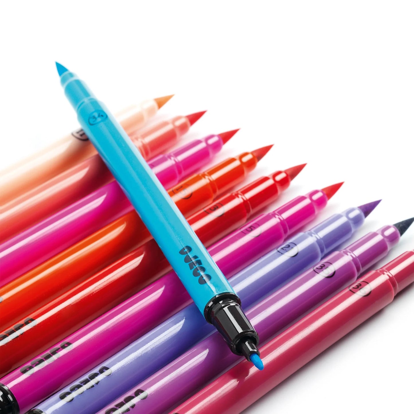 10 Felt Tip Brush Pens | Sweet