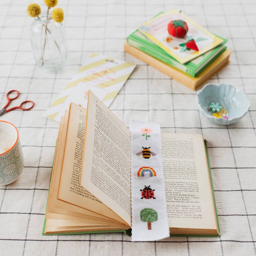 Cross Stitch Bookmark Kit | Nature Rainbow