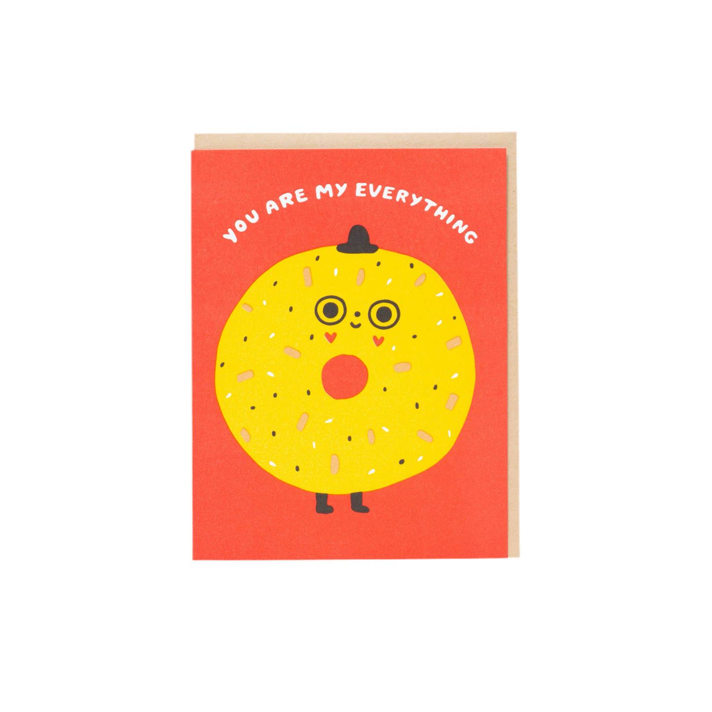 Everything Bagel Greeting Card