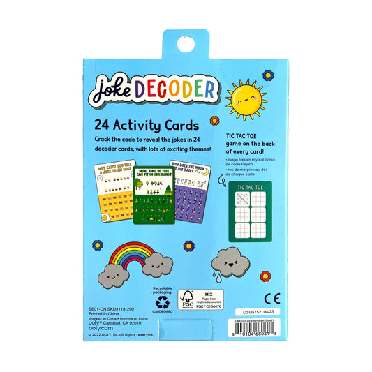 Joke Decoder Activity Cards | Set of 24