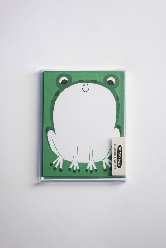 Frog Flat Note Stationery Set