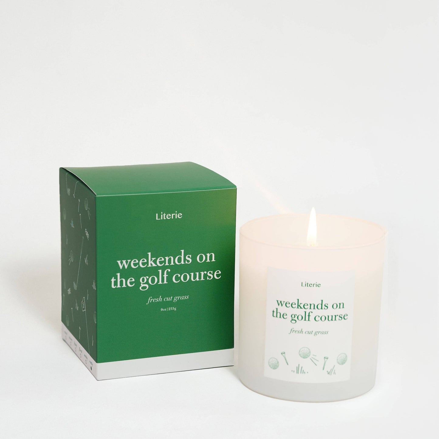 Weekends on the Golf Course Candle