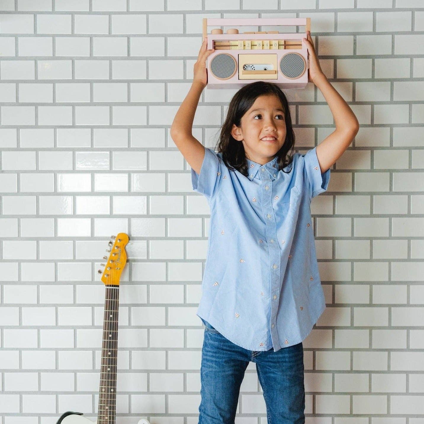 Wooden Boombox