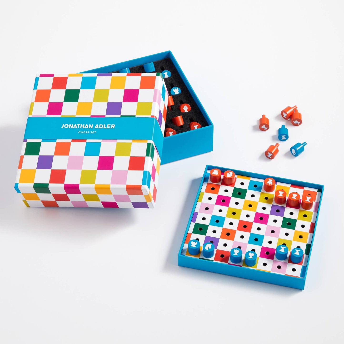 Jonathan Adler Pop Peggable Chess Set