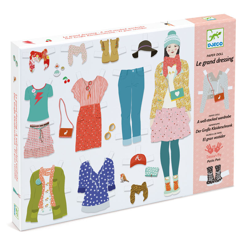 Le Grand Dressing Room Paper Dolls Activity Kit