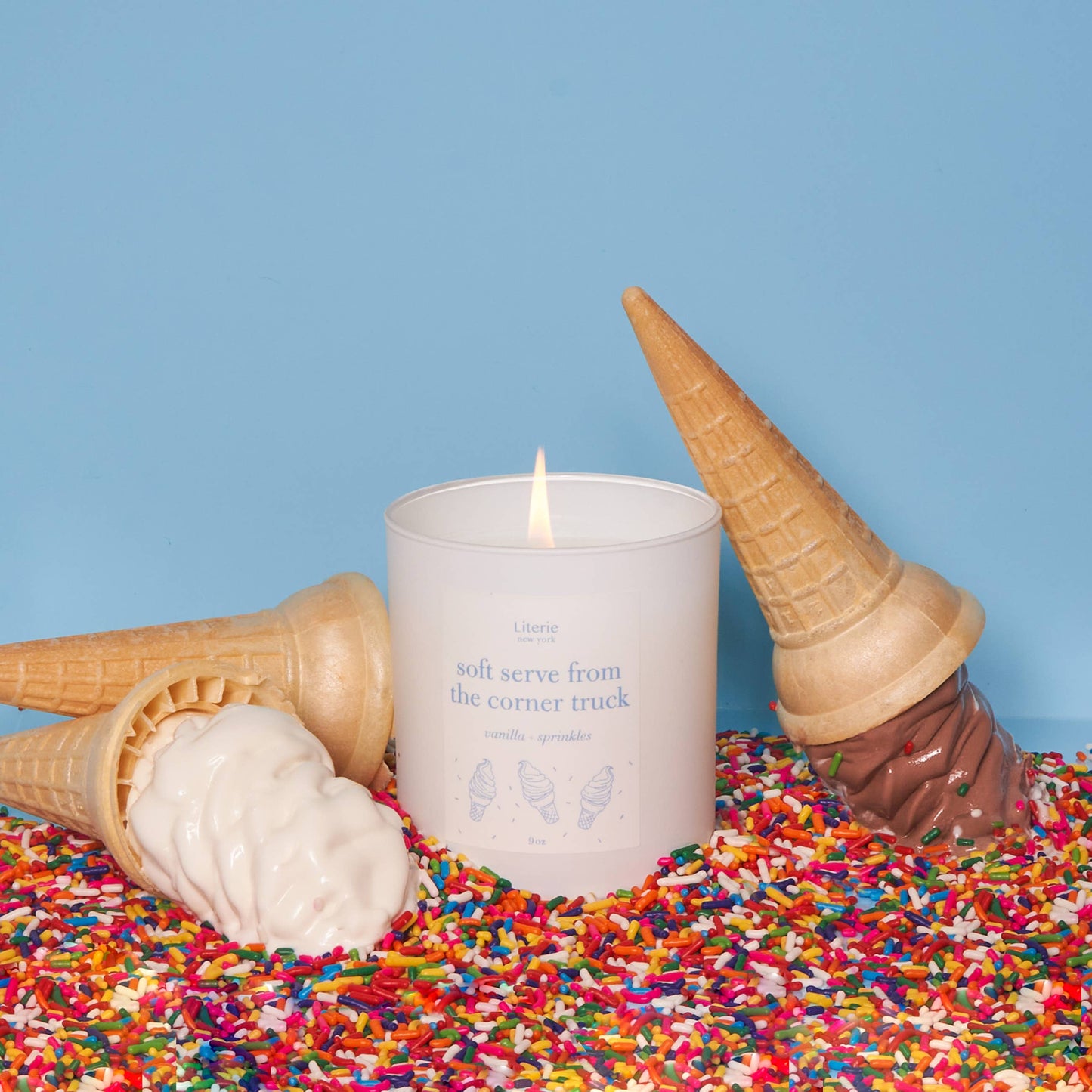 Soft Serve From The Corner Truck Candle