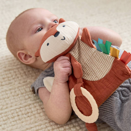 Fox Sensory Toy with Teether