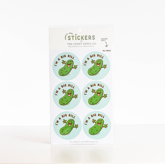 Scratch and Sniff Stickers | Dill Pickle