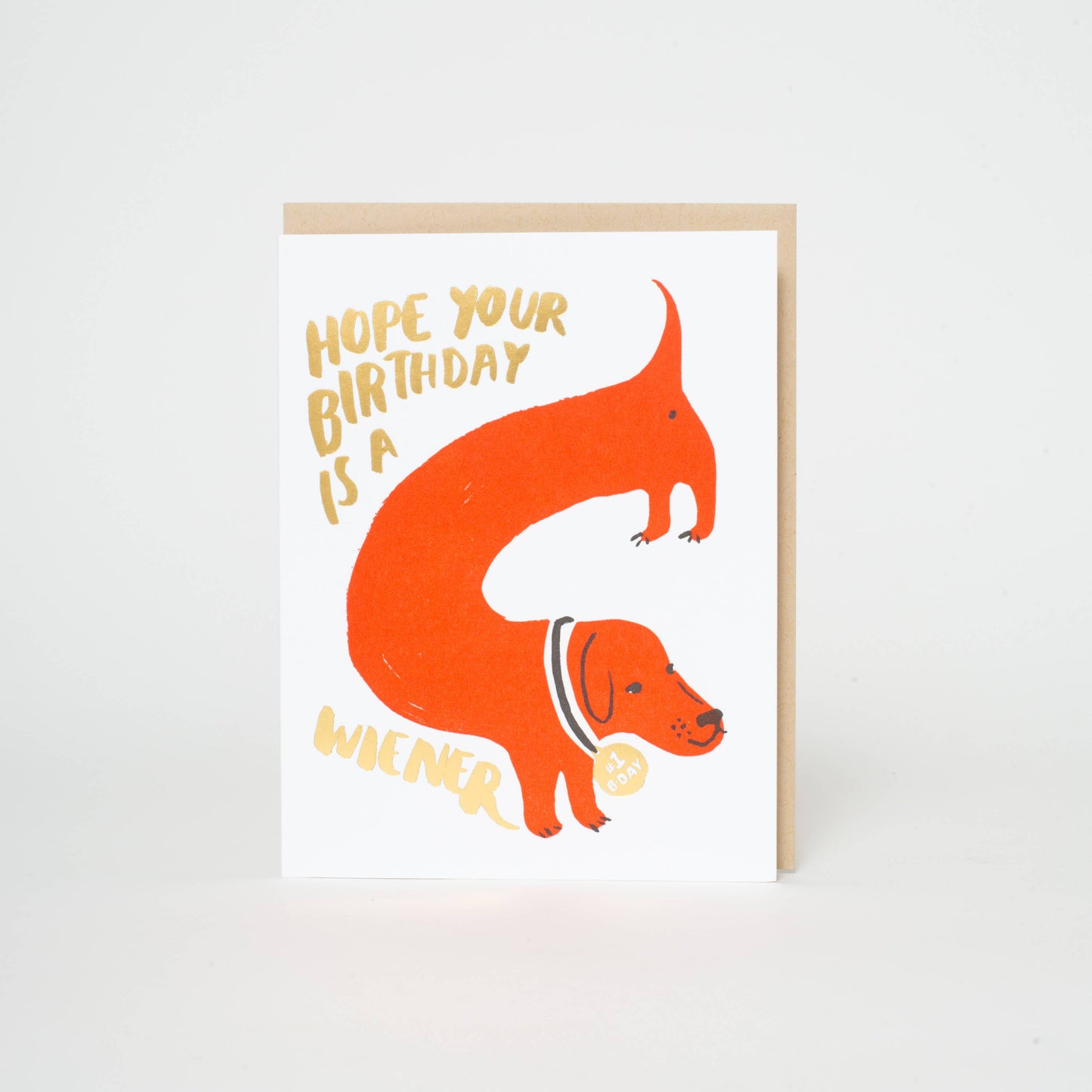 Wiener Birthday Card