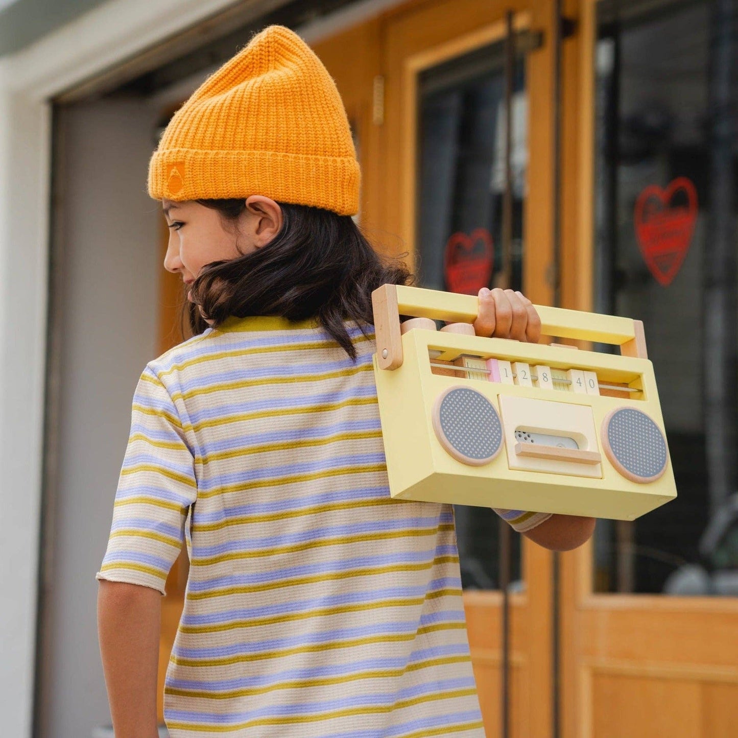 Wooden Boombox