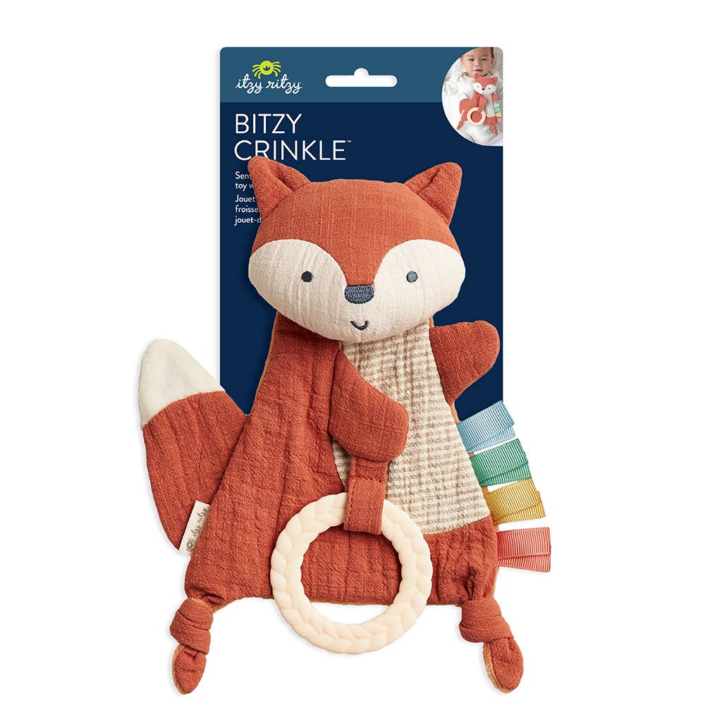 Fox Sensory Toy with Teether