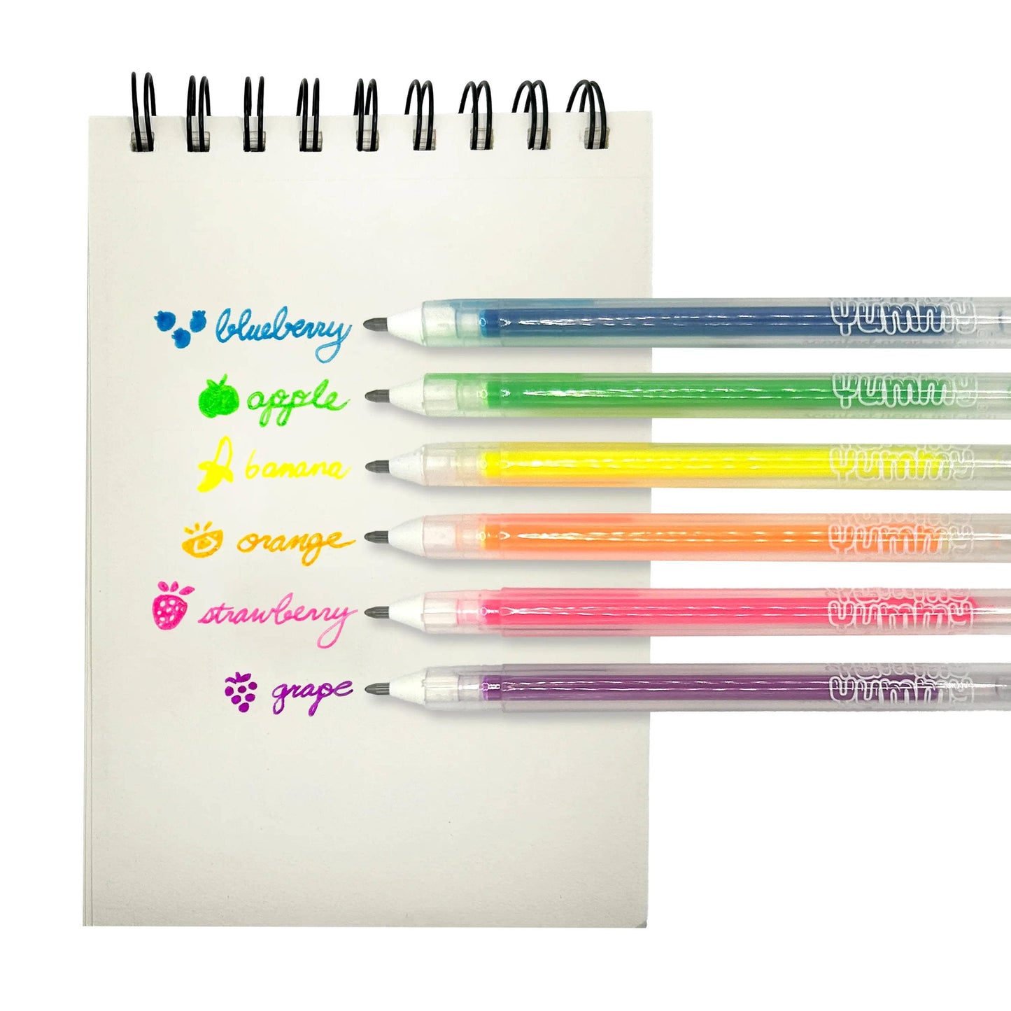 Yummy Yummy Scented Gel Pens | Neon