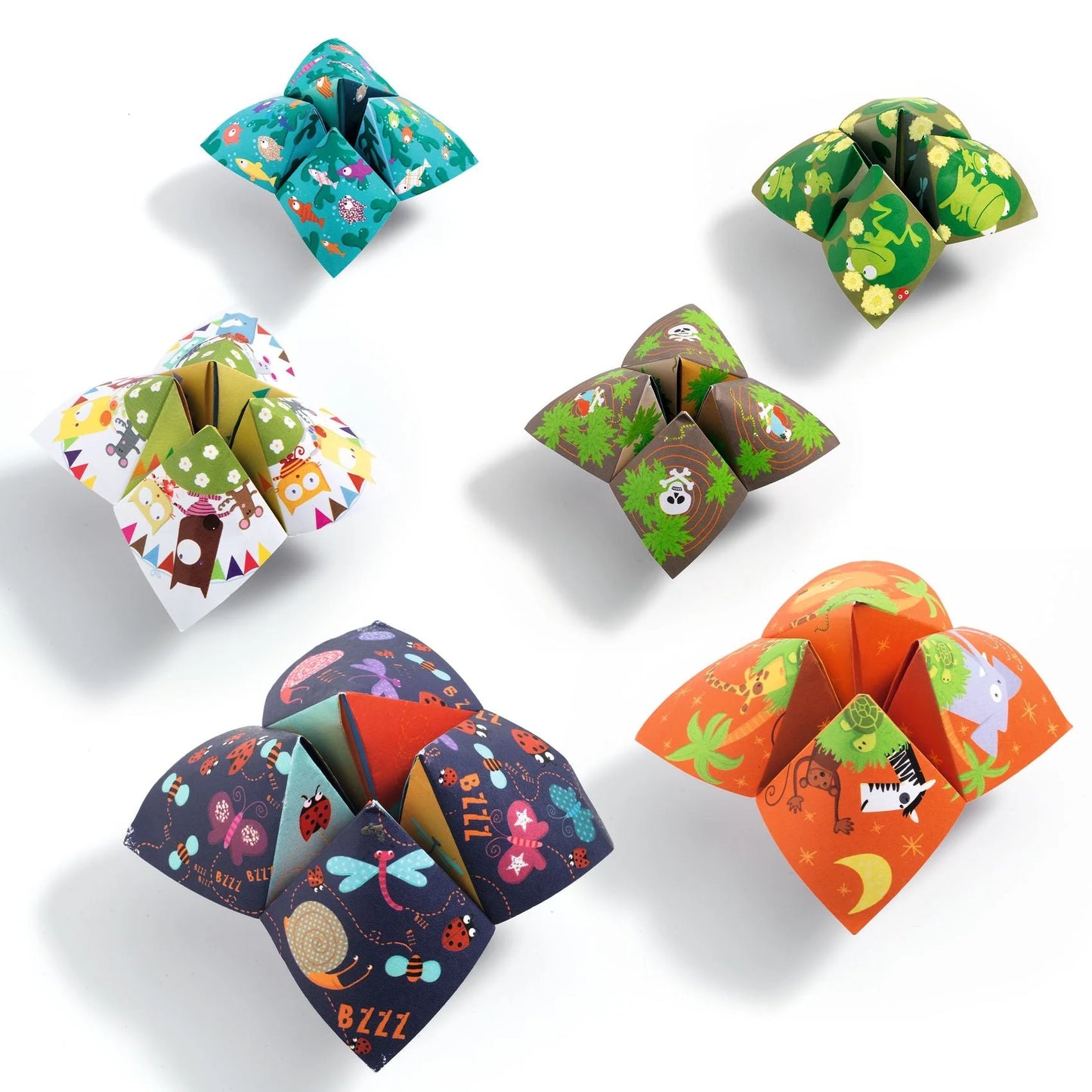 Animal Fortune Tellers Origami Paper Craft Kit