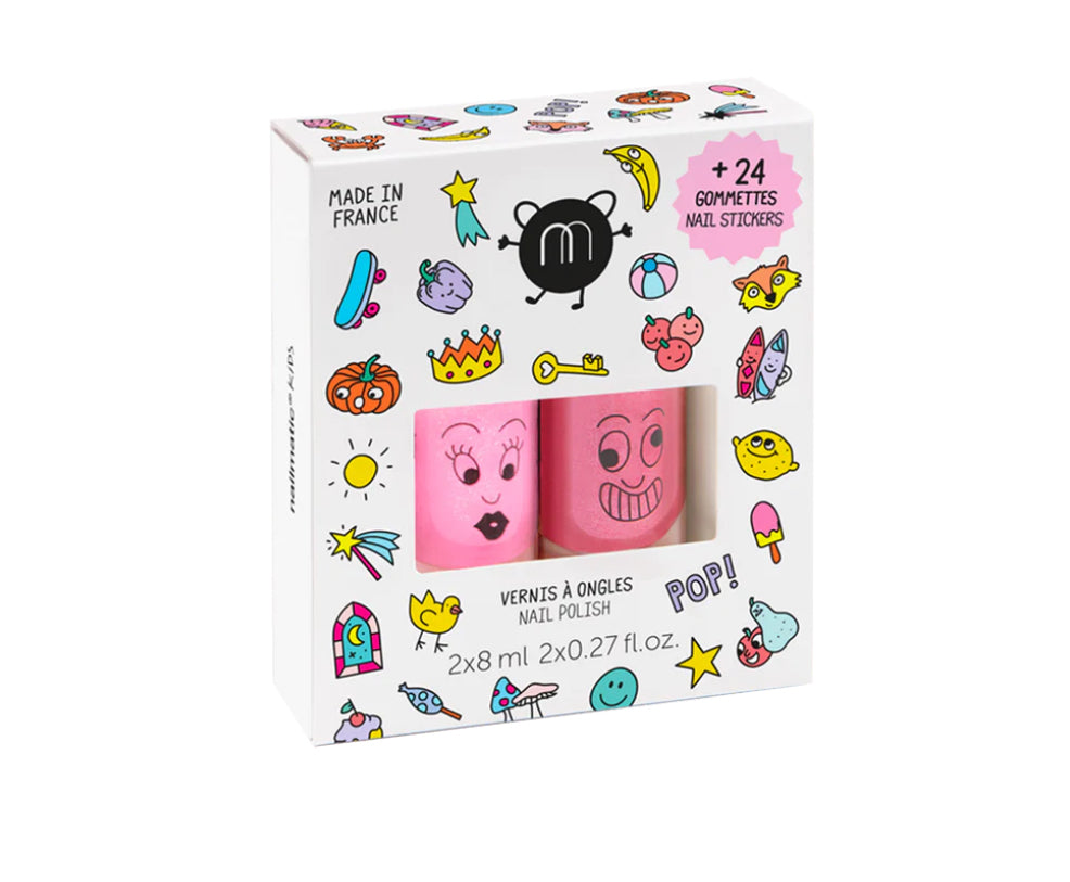 POP Set | Nail Polish and Stickers