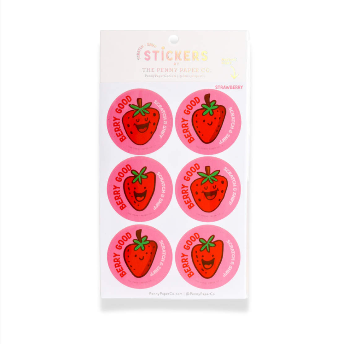 Scratch and Sniff Stickers | Strawberry