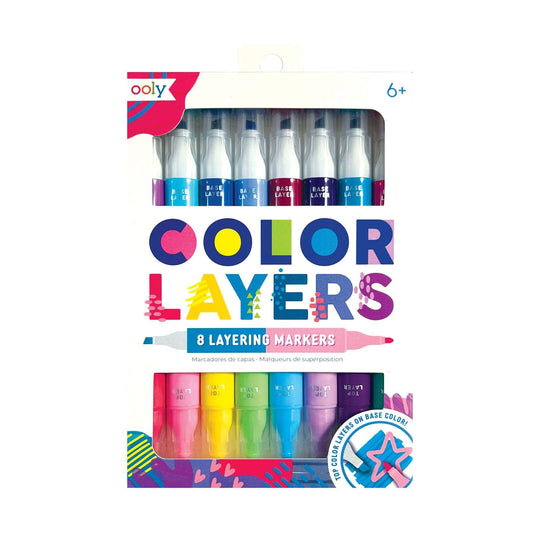 Color Layers Double-Ended Layering Markers