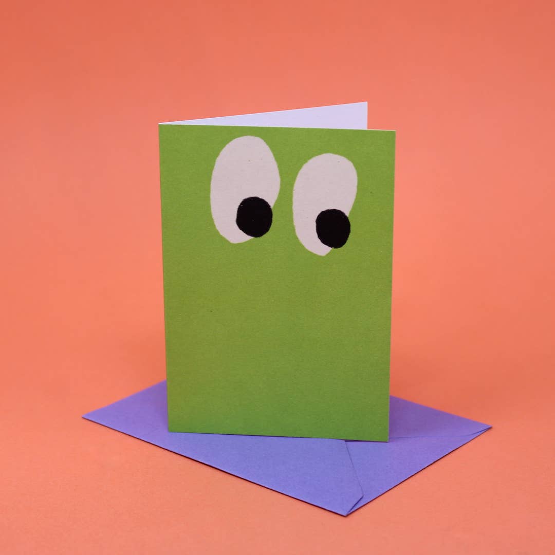 Googly Eye Mini Greeting Card