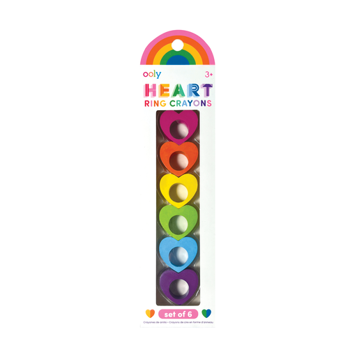 Heart Ring Crayons | Set of 6