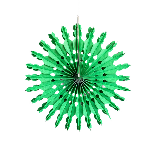 Medium Paper Fan | Green