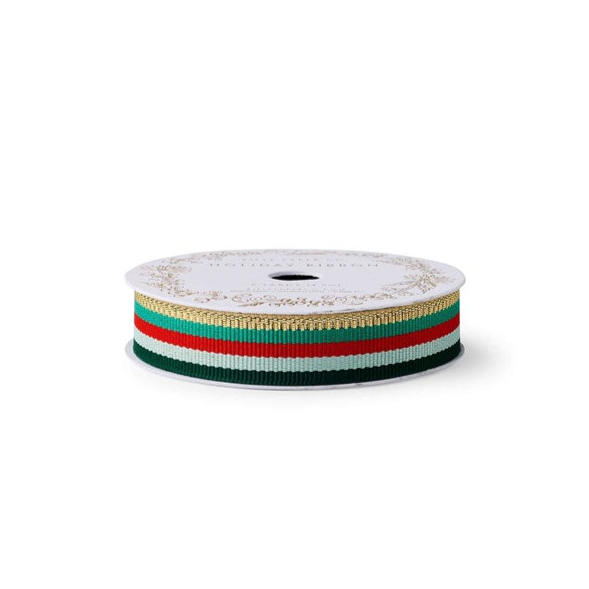 Holiday Stripe Grosgrain Ribbon