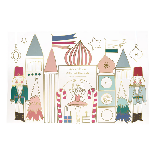 Nutcracker Coloring Placemats