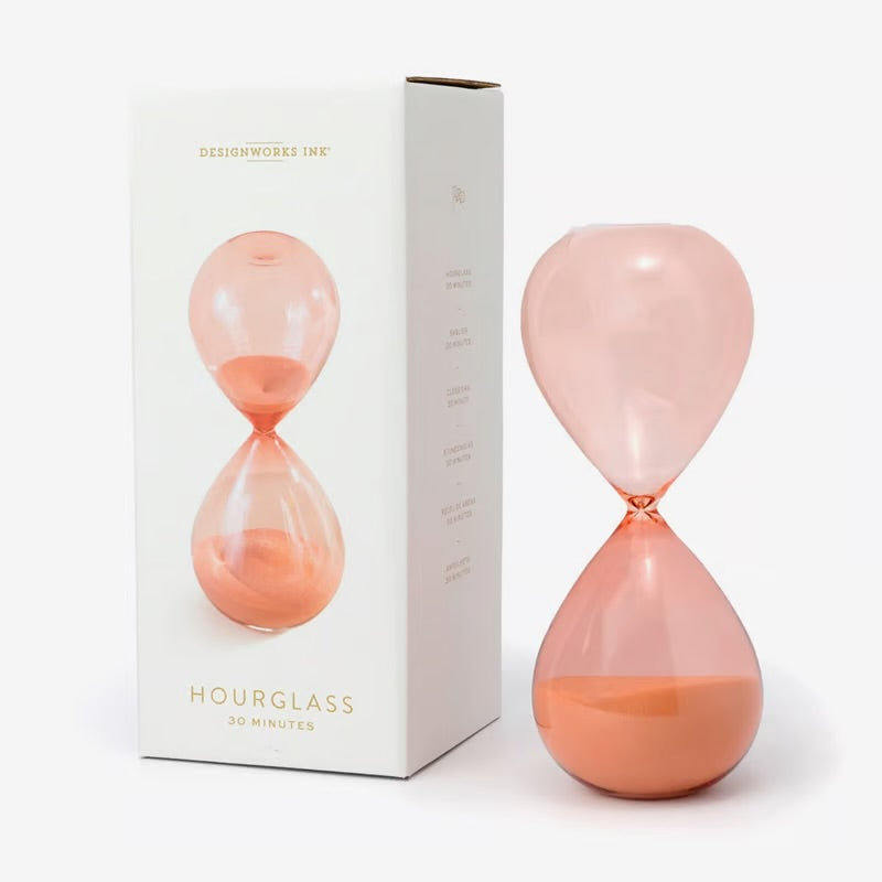 30 Minute Hourglass | Peach