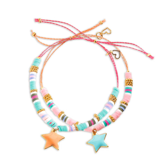 Beaded Bracelet Kit | Star Heishi