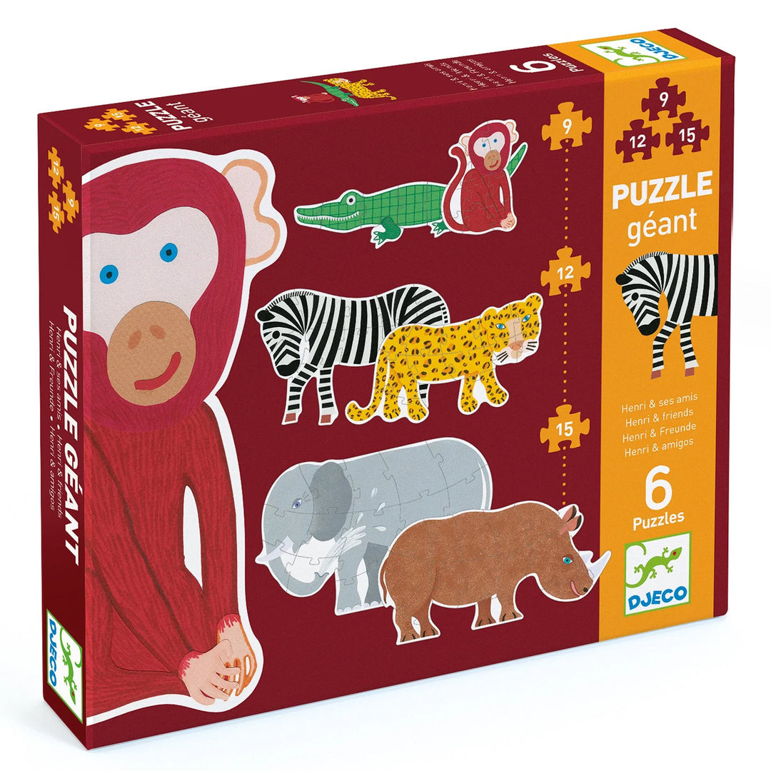 Henri & Friends | Giant Puzzle Set