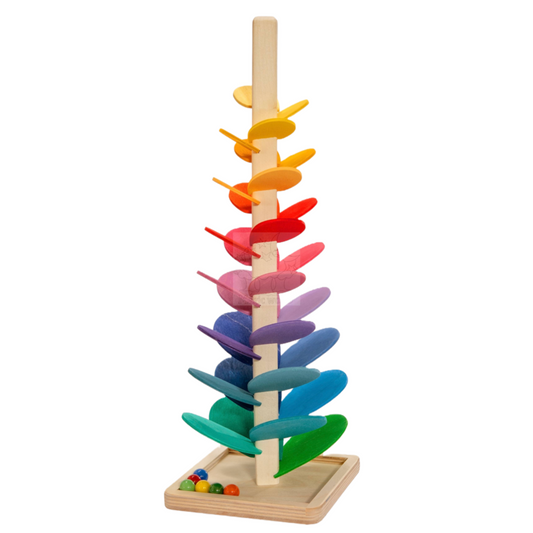 Rainbow Wood Marble Tree