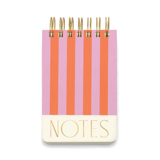 Twin Wire Notepad | Stripes