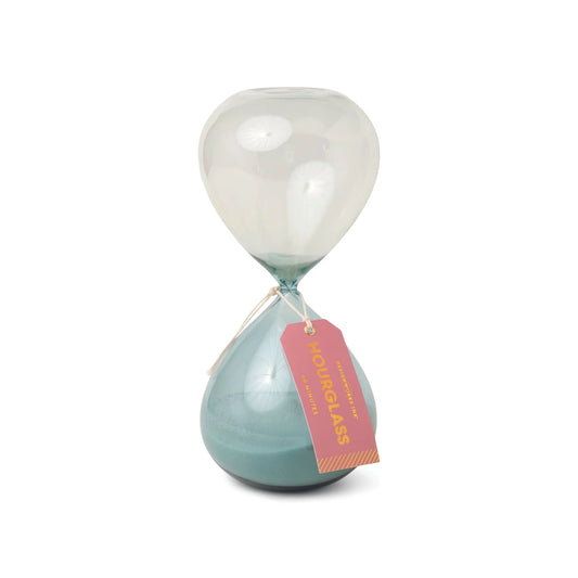 1 Hour Hourglass | sea glass