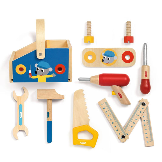 MiniBrico Wood Toolbox Set