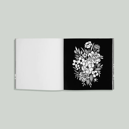 Bloom Mini Floral Coloring Book