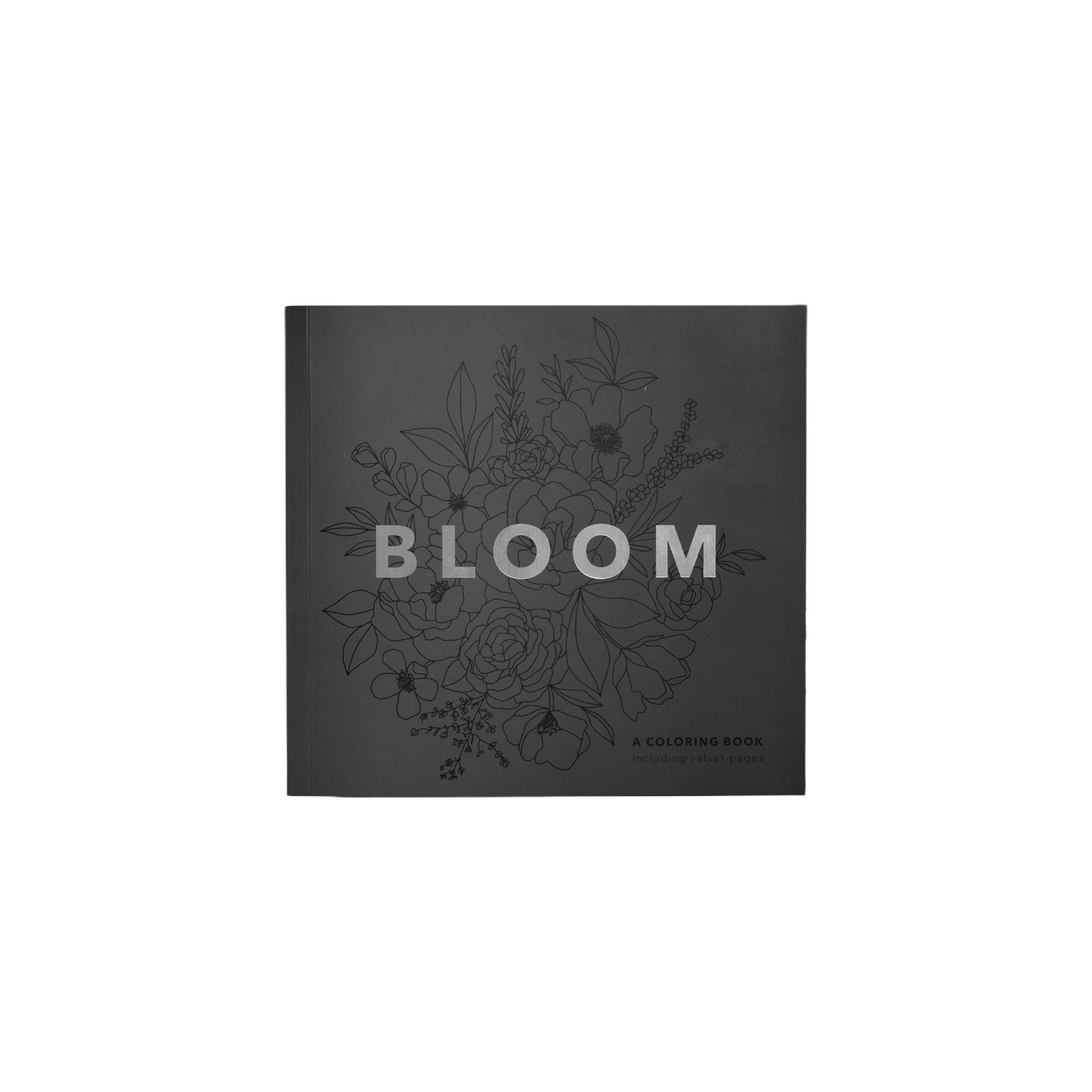 Bloom Mini Floral Coloring Book