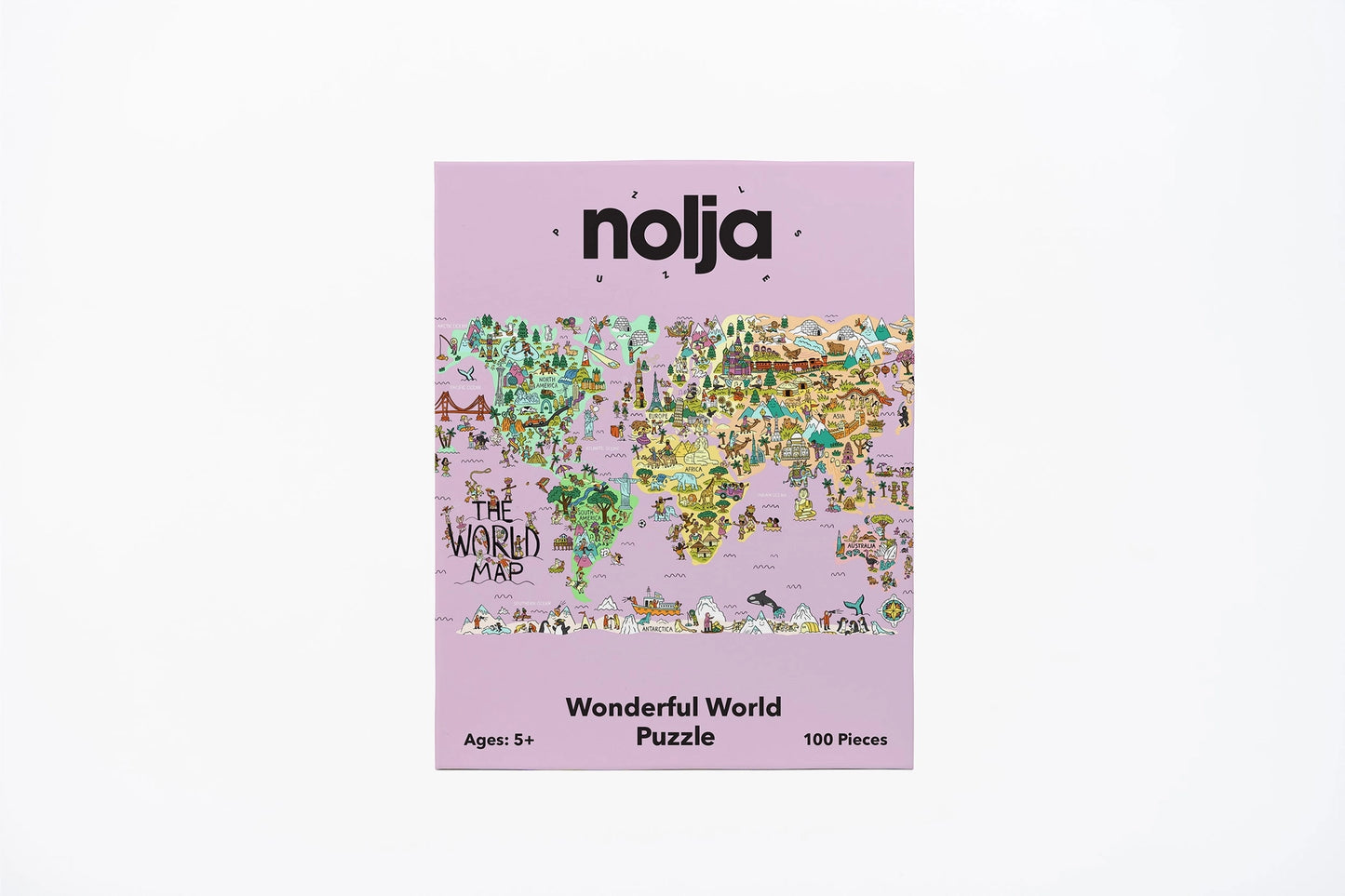 Wonderful World Puzzle | 100 Large Pieces