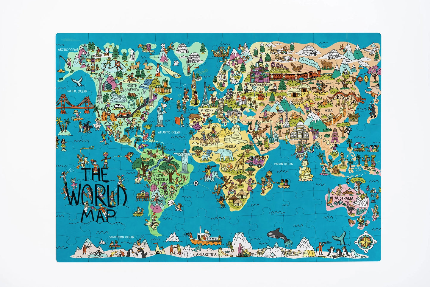 Wonderful World Puzzle | 100 Large Pieces