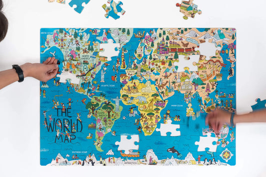 Wonderful World Puzzle | 100 Large Pieces