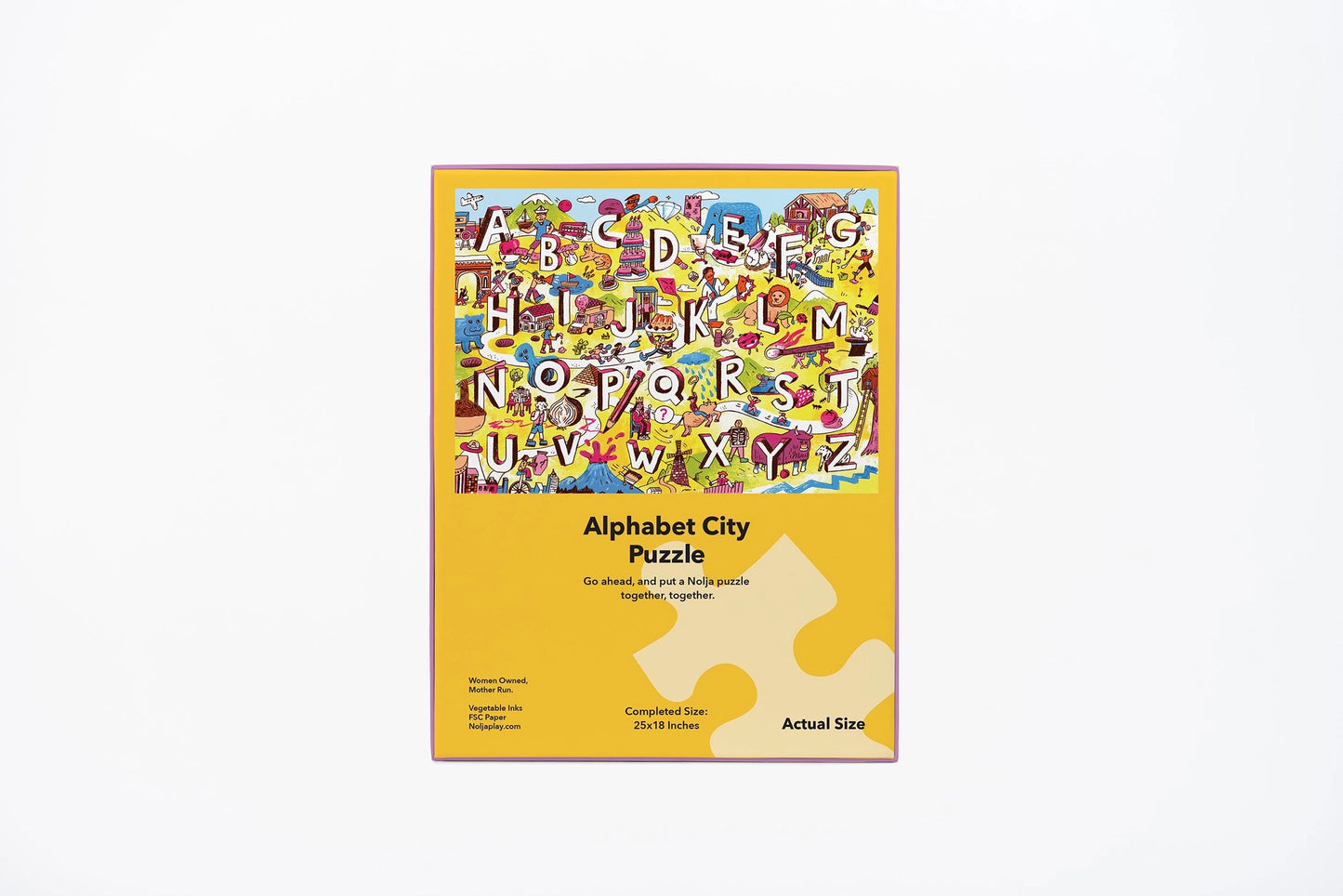 Alphabet City Puzzle | 36 XL Pieces