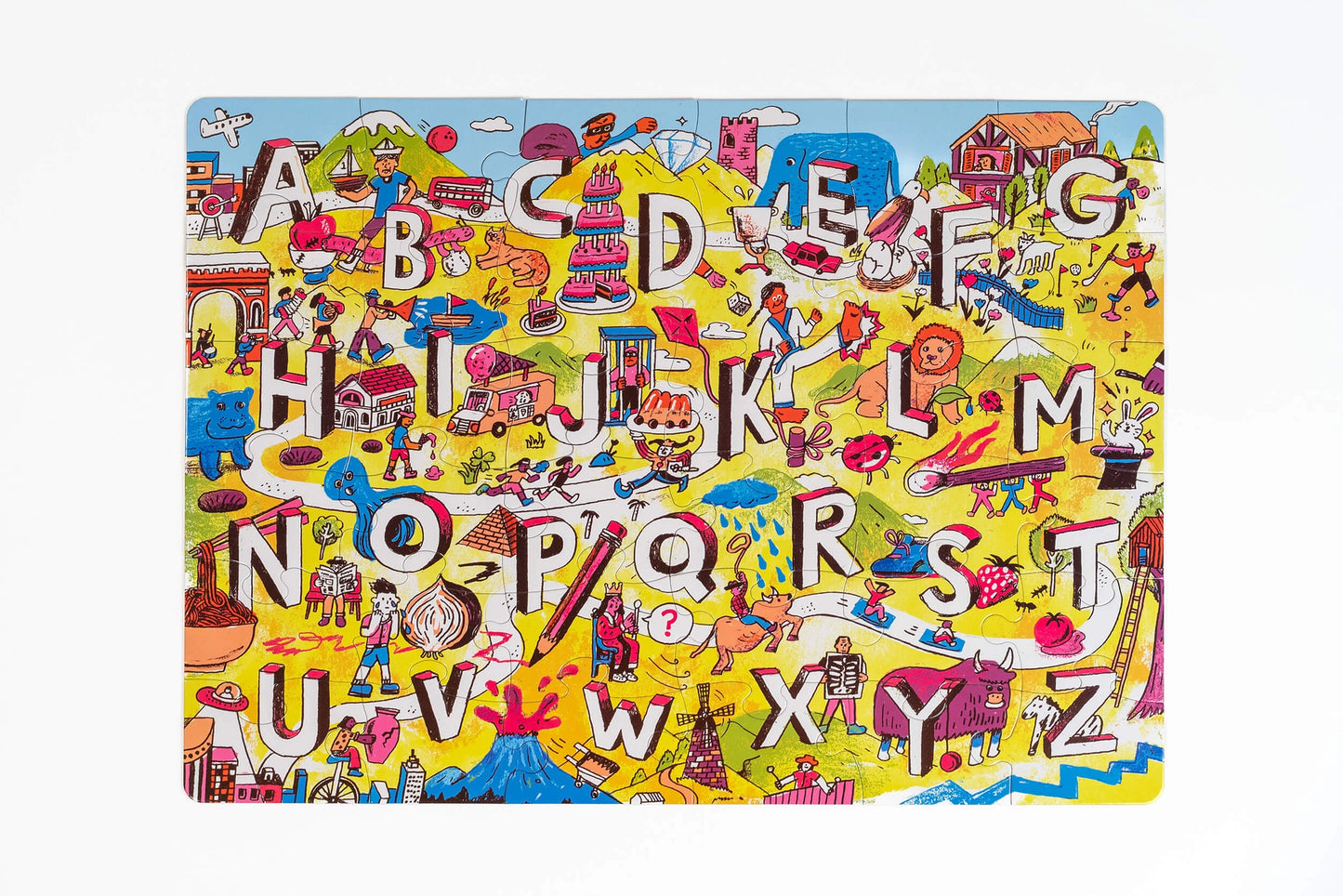 Alphabet City Puzzle | 36 XL Pieces