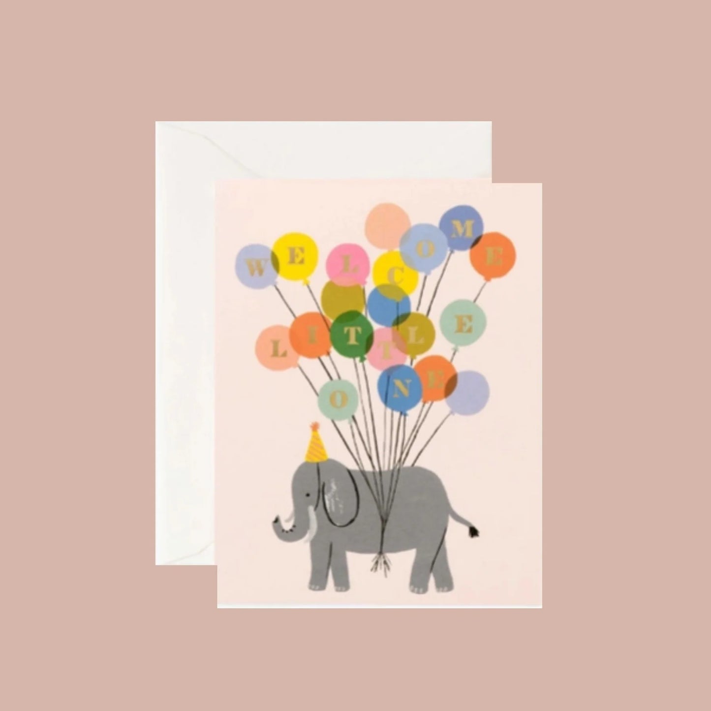 Welcome Elephant Card