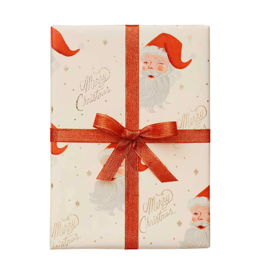 Santa Gift Wrap Roll